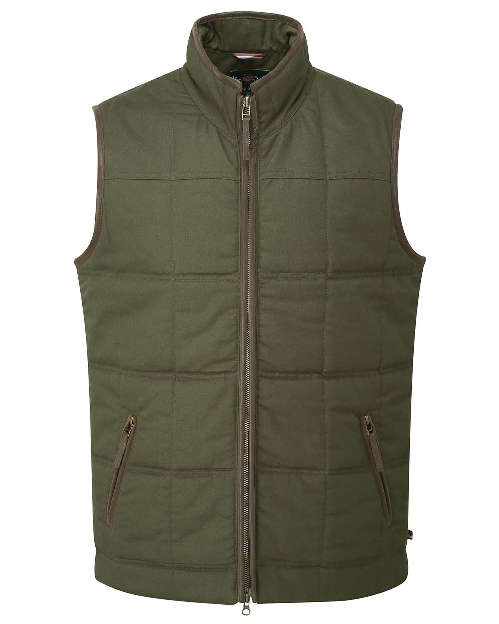 Alan Paine Kexby Waistcoat in Olive 