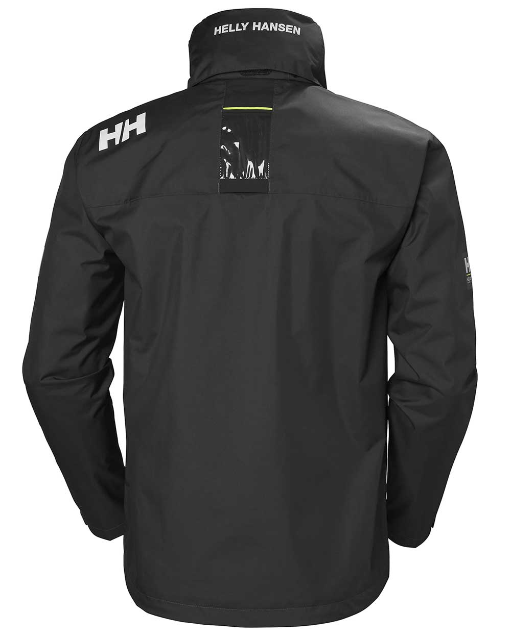 Helly Hansen Crew Hooded Jacket In Black 