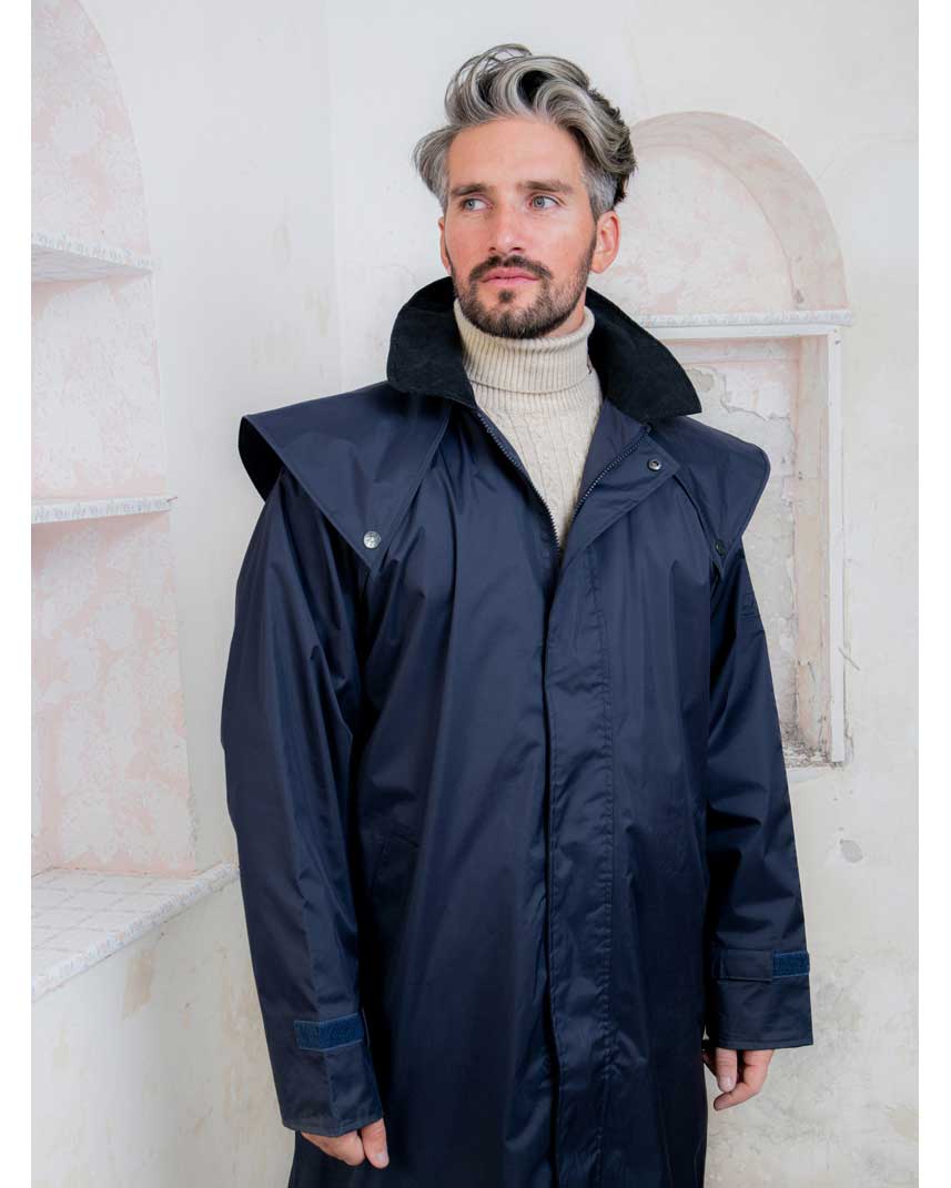 Mens long raincoat clearance australia