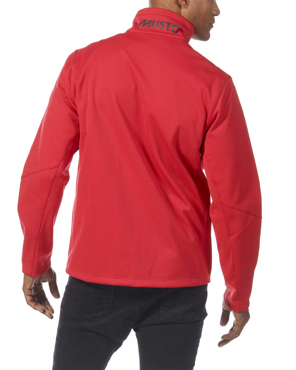 Musto Mens Essential Softshell Jacket in True Red  