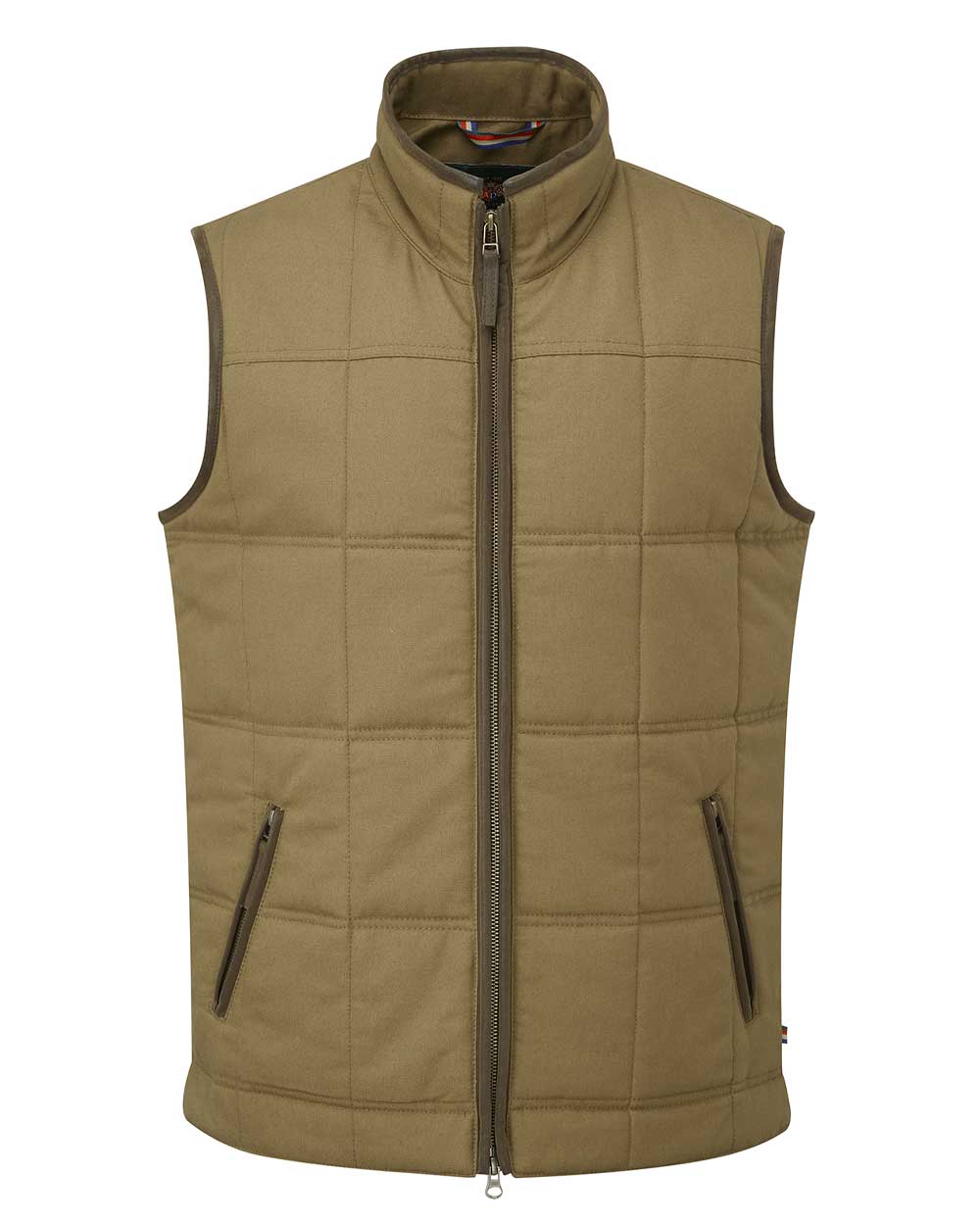 Alan Paine Kexby Waistcoat in Tan 