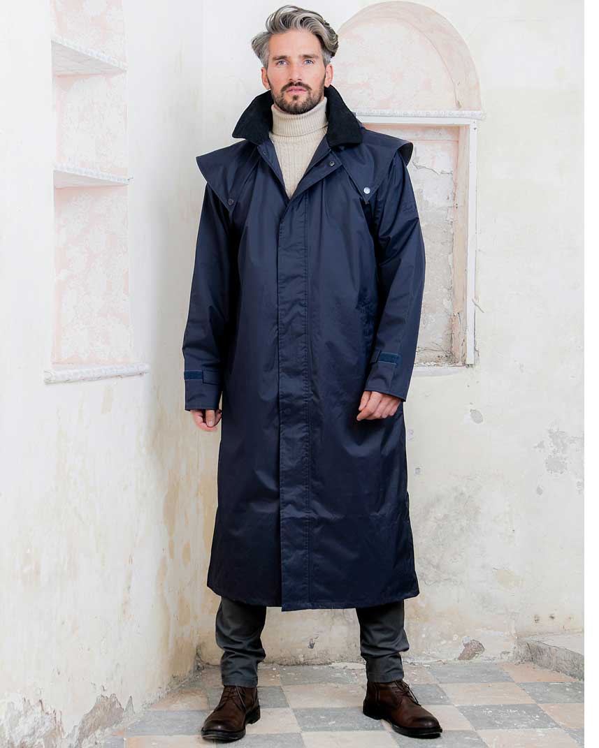 Men's Long Raincoats and Waterproof Jackets