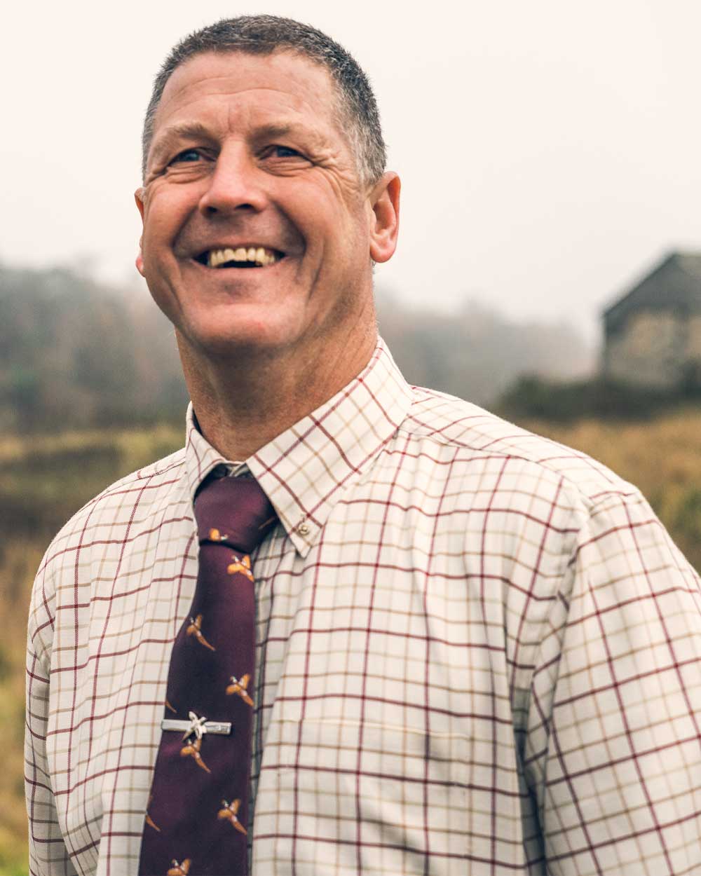 Jack Pyke Countryman Shirt in Burgundy 