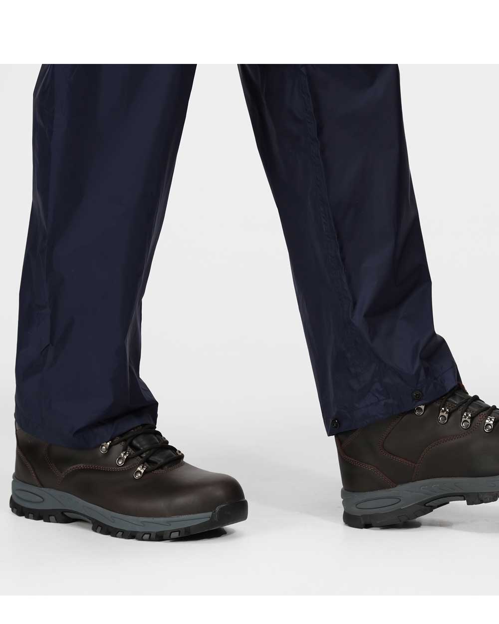 Regatta Pro Packaway Breathable Overtrousers in Navy 