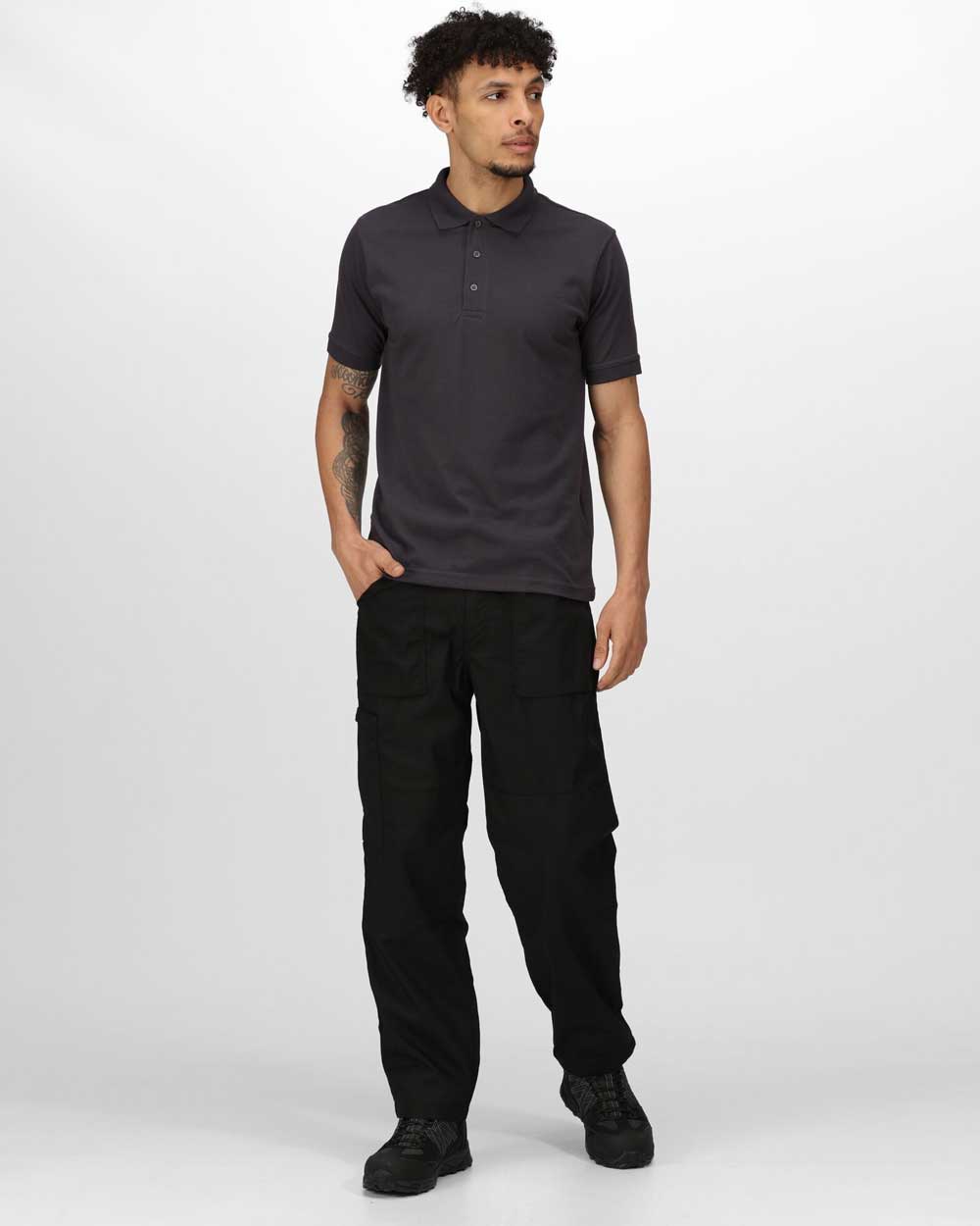 Regatta Lined Action Trousers in Black 