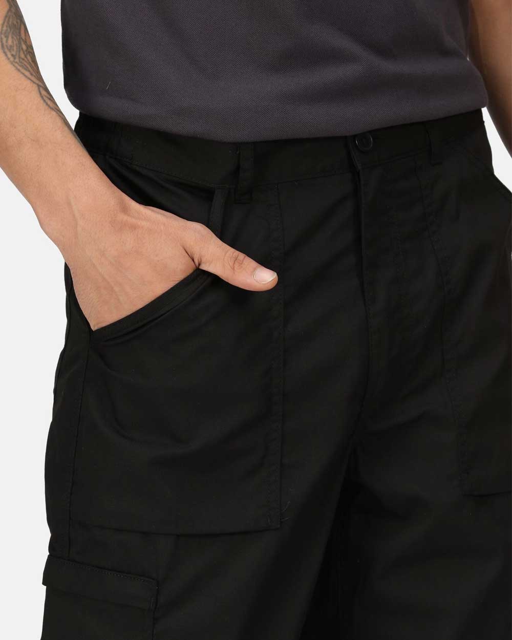 Regatta Lined Action Trousers in Black 