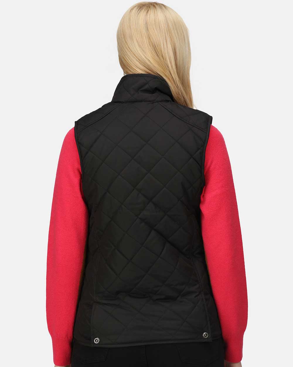 Regatta Womens Tarah Diamond Quilt Bodywarmer in Black 