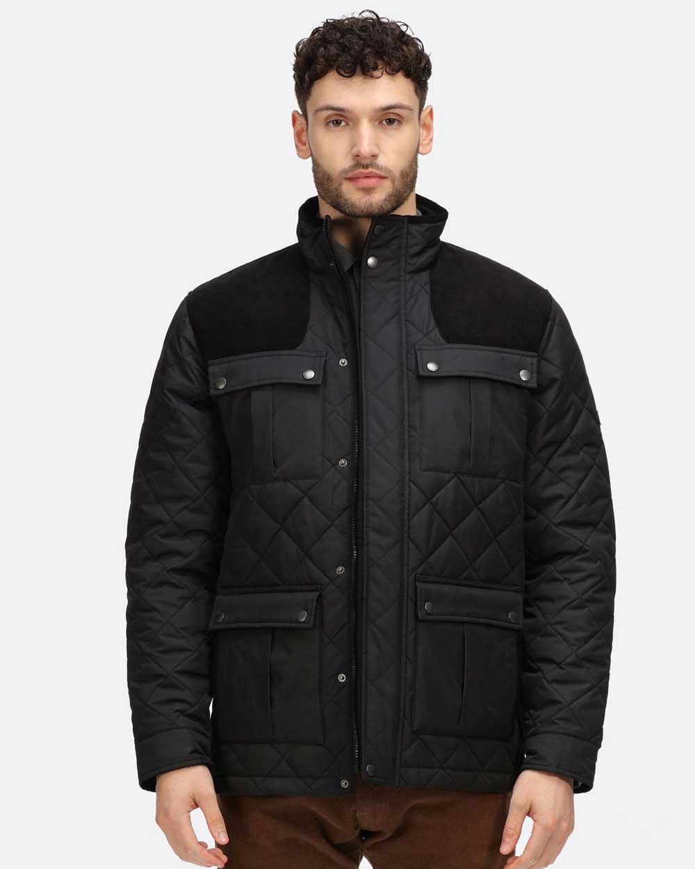 Regatta Padbury Quilted Jacket In Black 