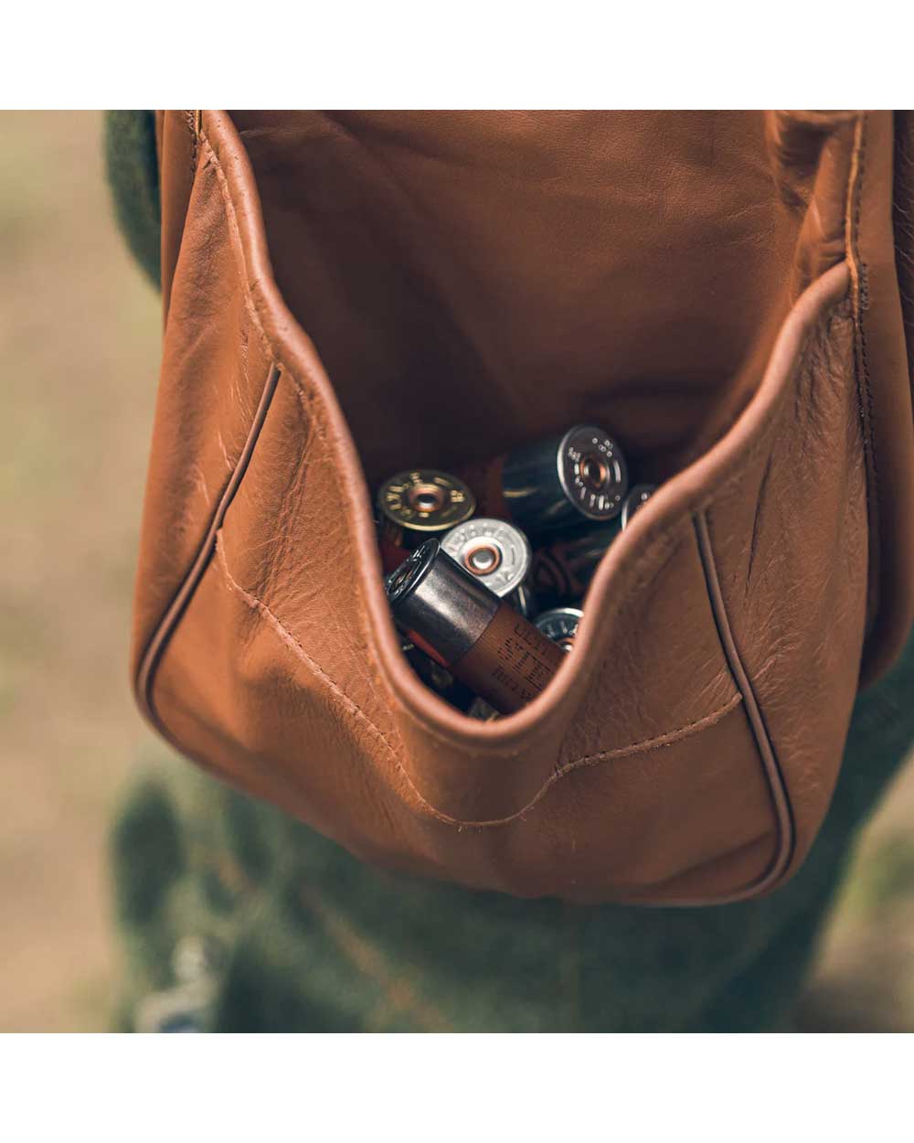 Jack Pyke Leather Cartridge Pouch in Tan 