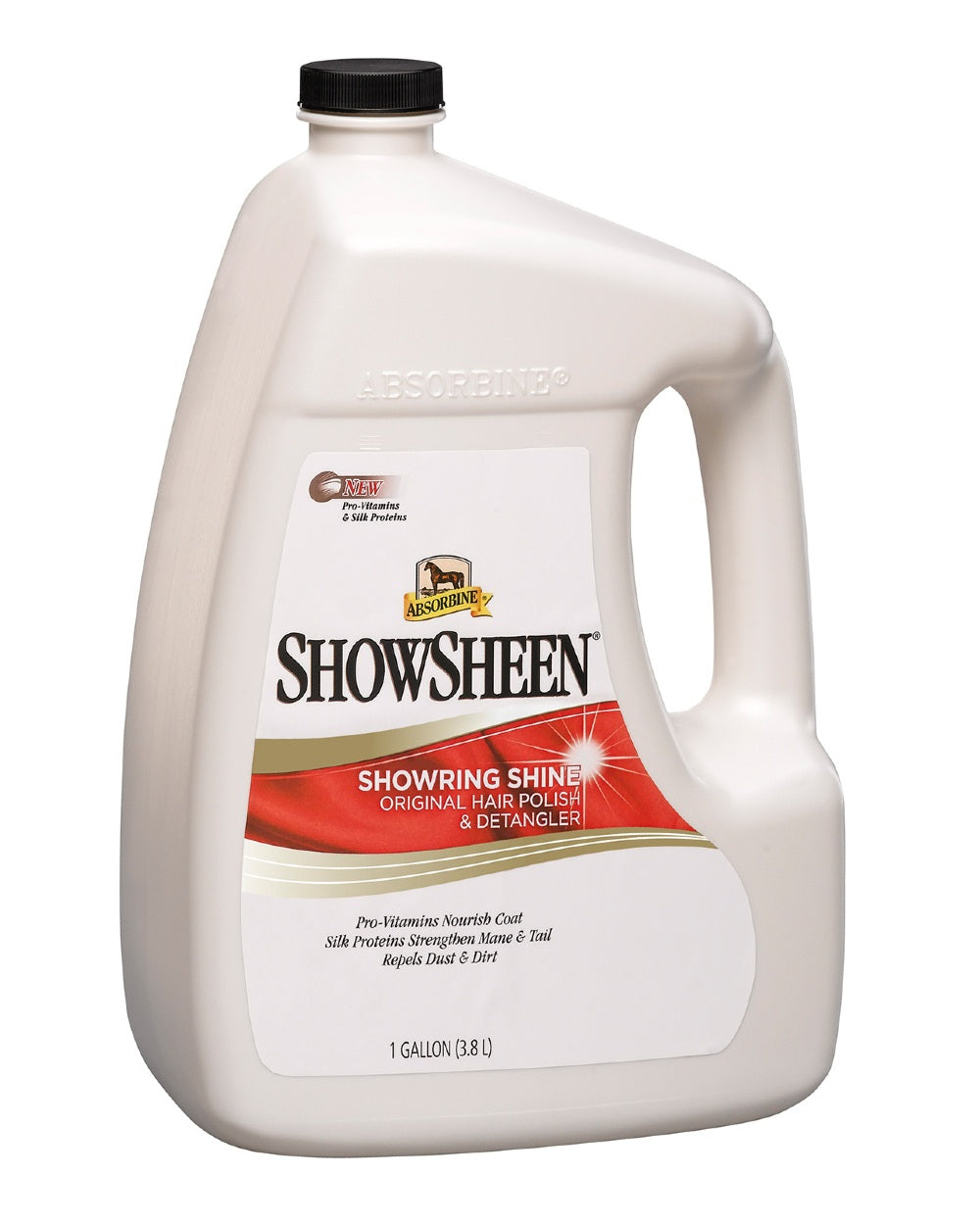 Absorbine Showsheen Hair Polish And Detangler 3.8L on white background