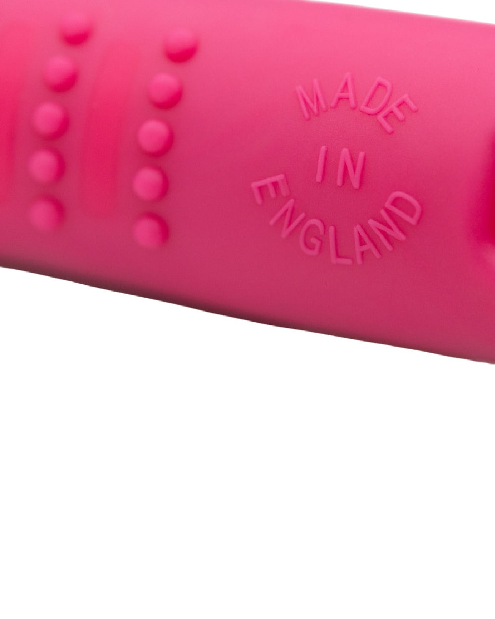 Day Glow Pink Coloured Acme 210.5 Alpha Dog Whistle on white background 