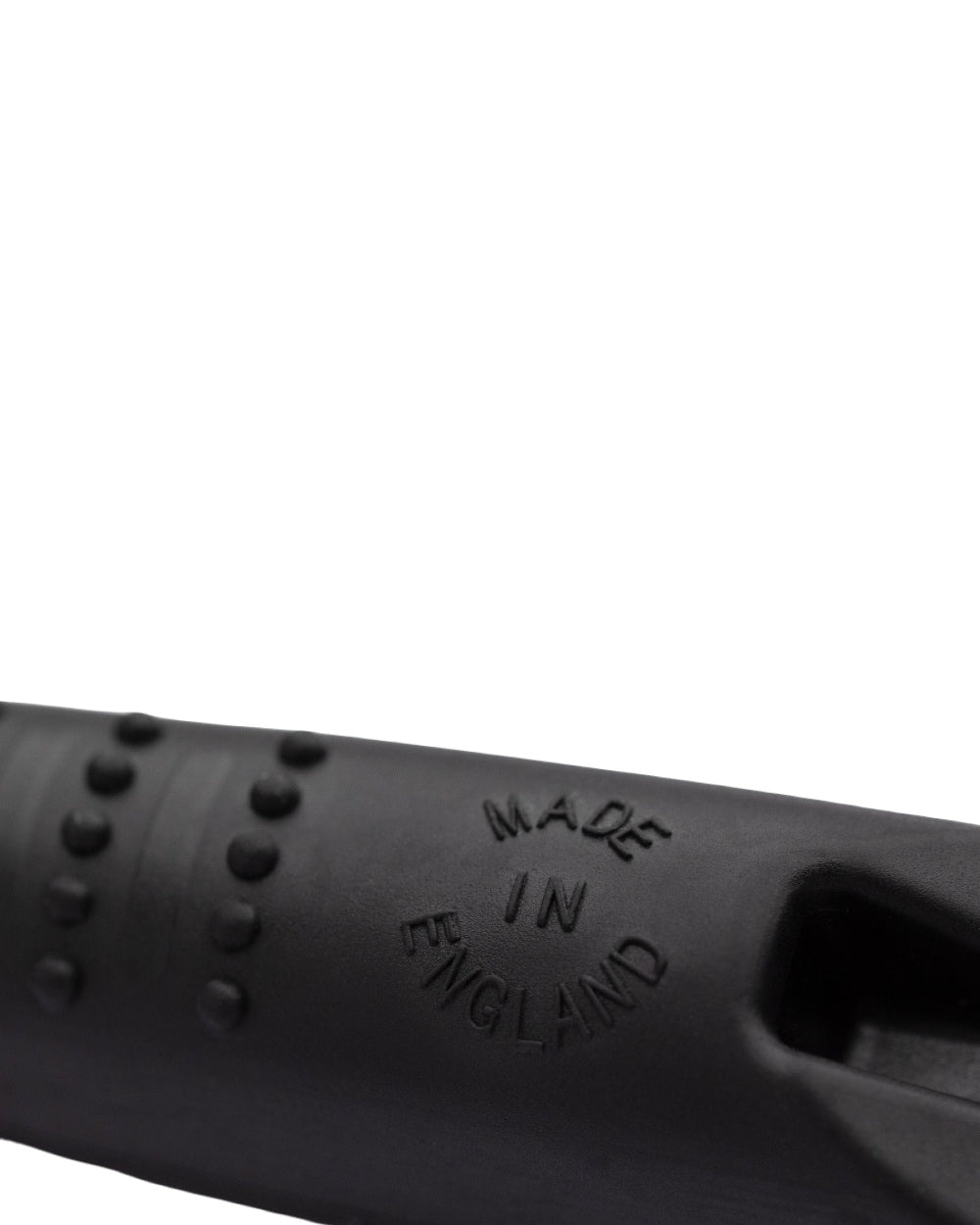 Black Coloured Acme 211.5 Alpha Dog Whistle on white background 