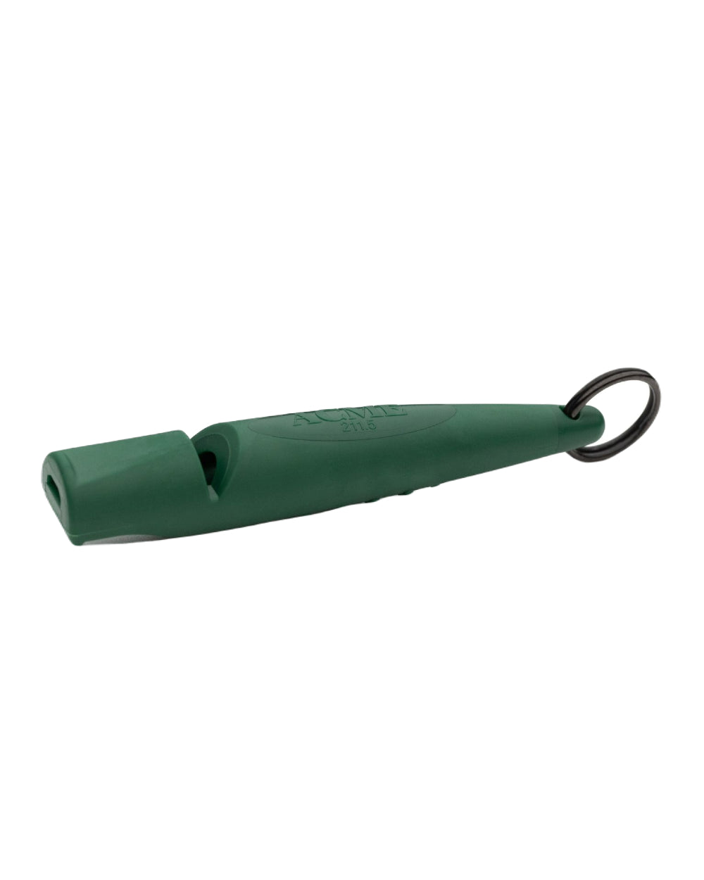 Forest Green Coloured Acme 211.5 Alpha Dog Whistle on white background 