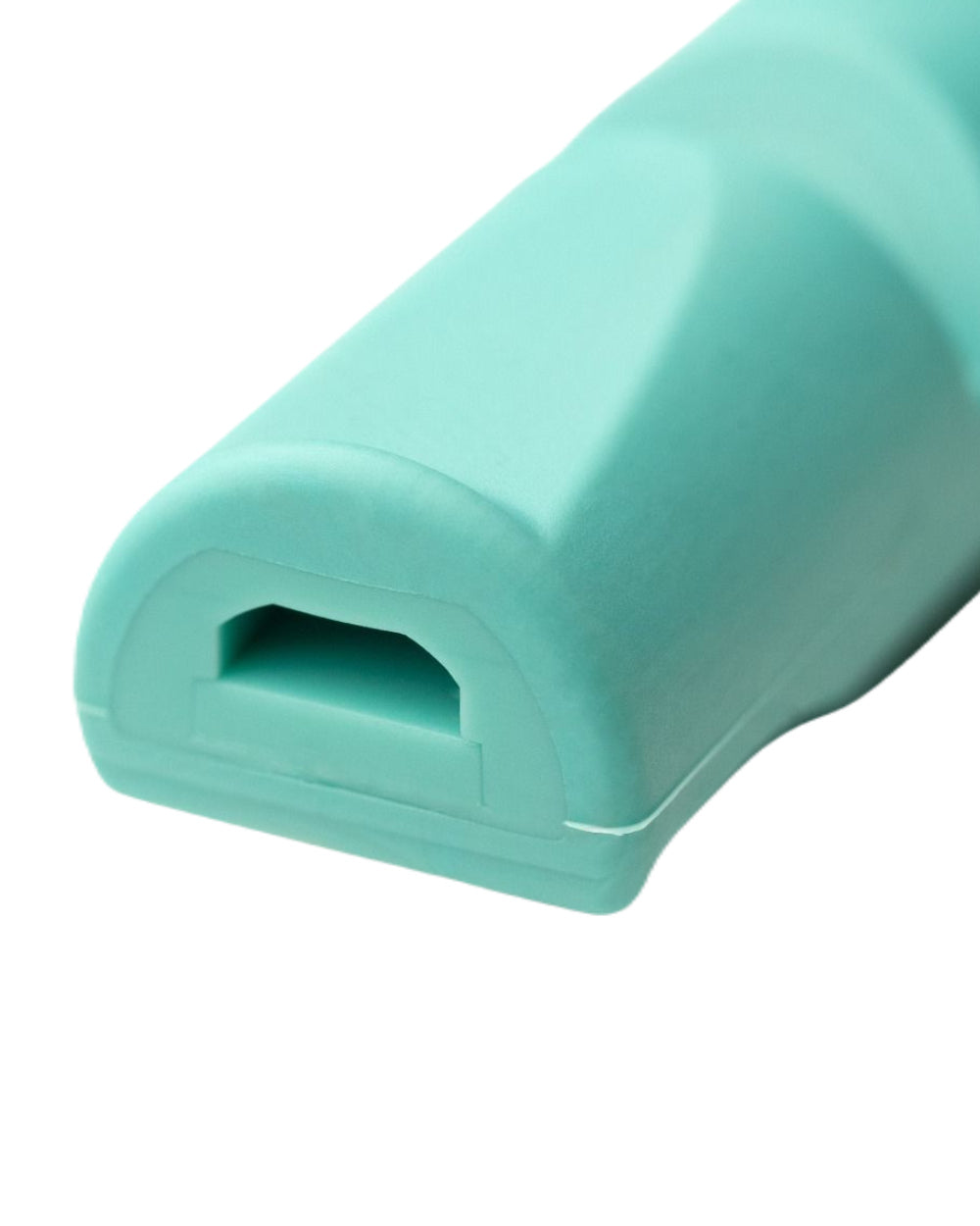 Turquoise Coloured Acme 211.5 Alpha Dog Whistle on white background 