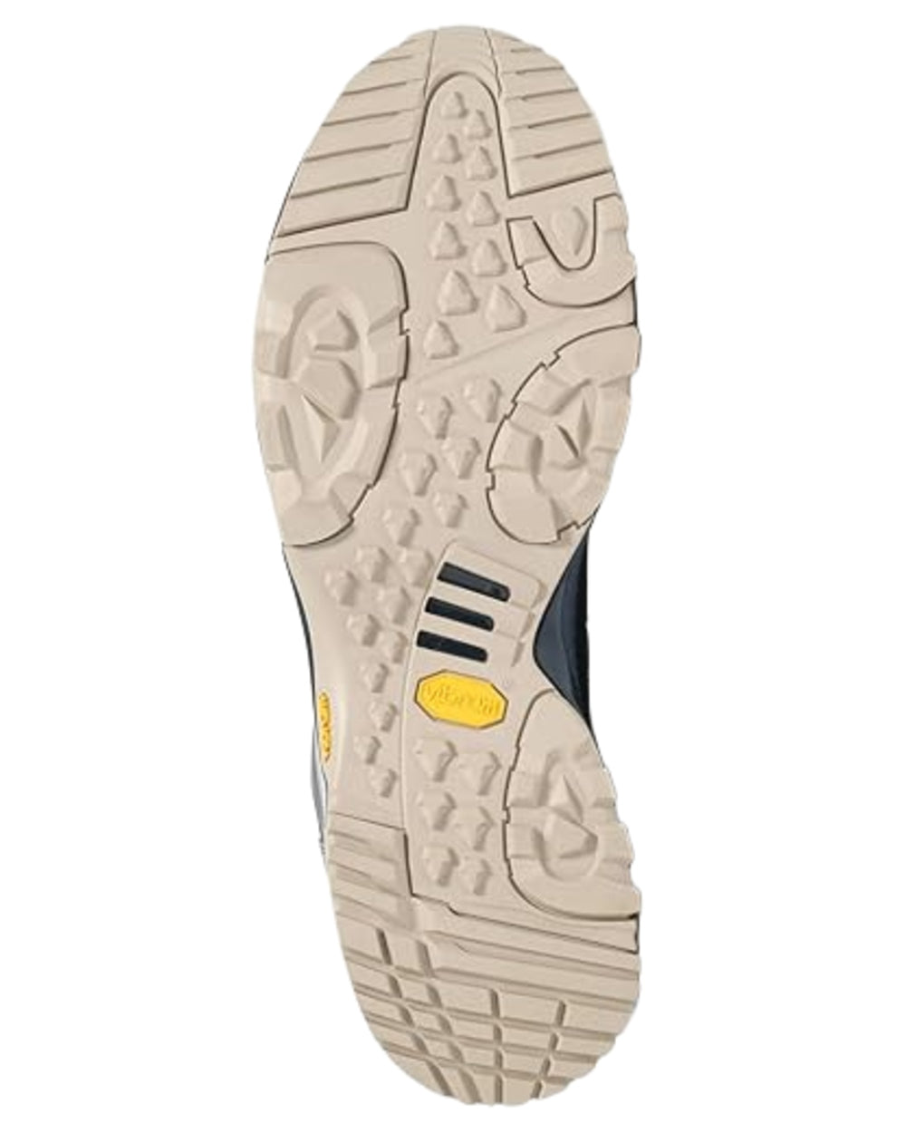 Royal Navy coloured Aigle Mens Pariot GORE-TEX Sneakers on white background 