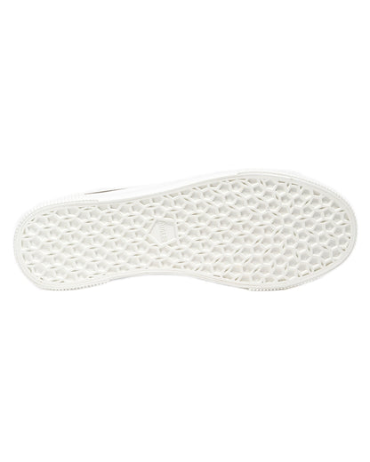 Romarin coloured Aigle Mens Tamarix Canvas Sneakers on white background 