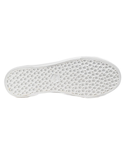 Sable coloured Aigle Mens Tamarix Canvas Sneakers on white background 