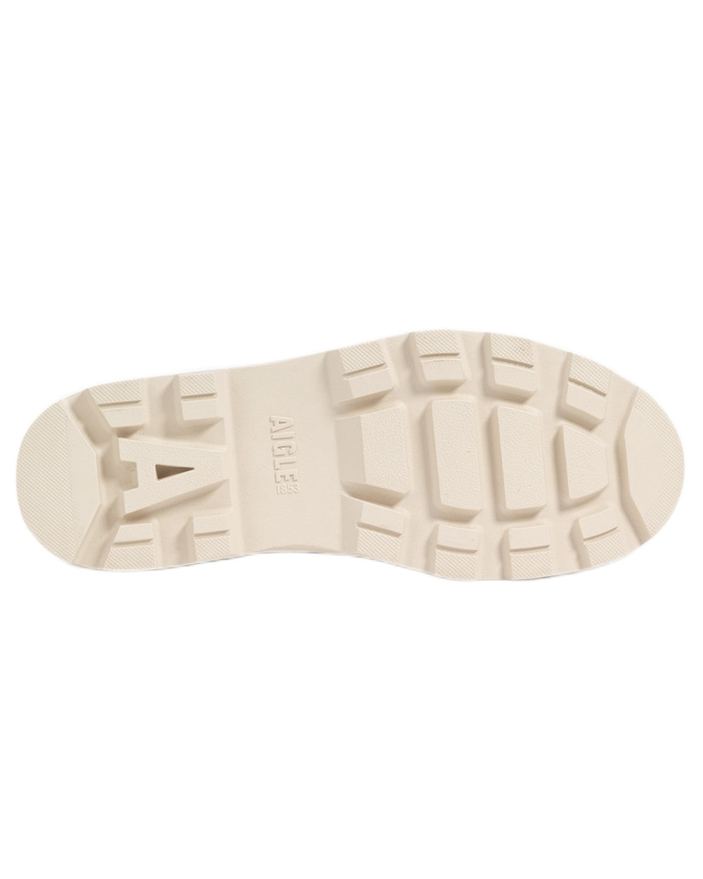 Sable coloured Aigle Mens Tenere CVS Versatile Shoes on white background 