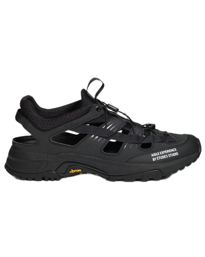 Noir coloured Aigle Pariot XP Casual Shoes on white background 