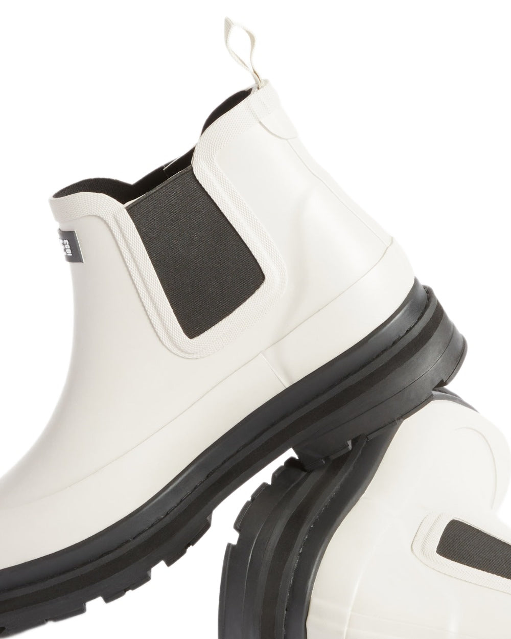 Sable coloured Aigle Soft Rain 2 Ankle Boots on white background 