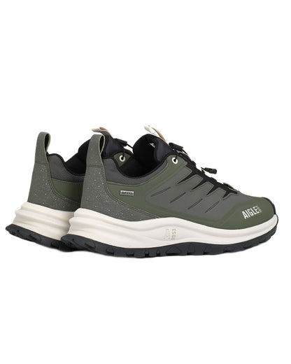Avocat coloured Aigle Trekkix Low Rise MTD Trekking Shoes on white background 