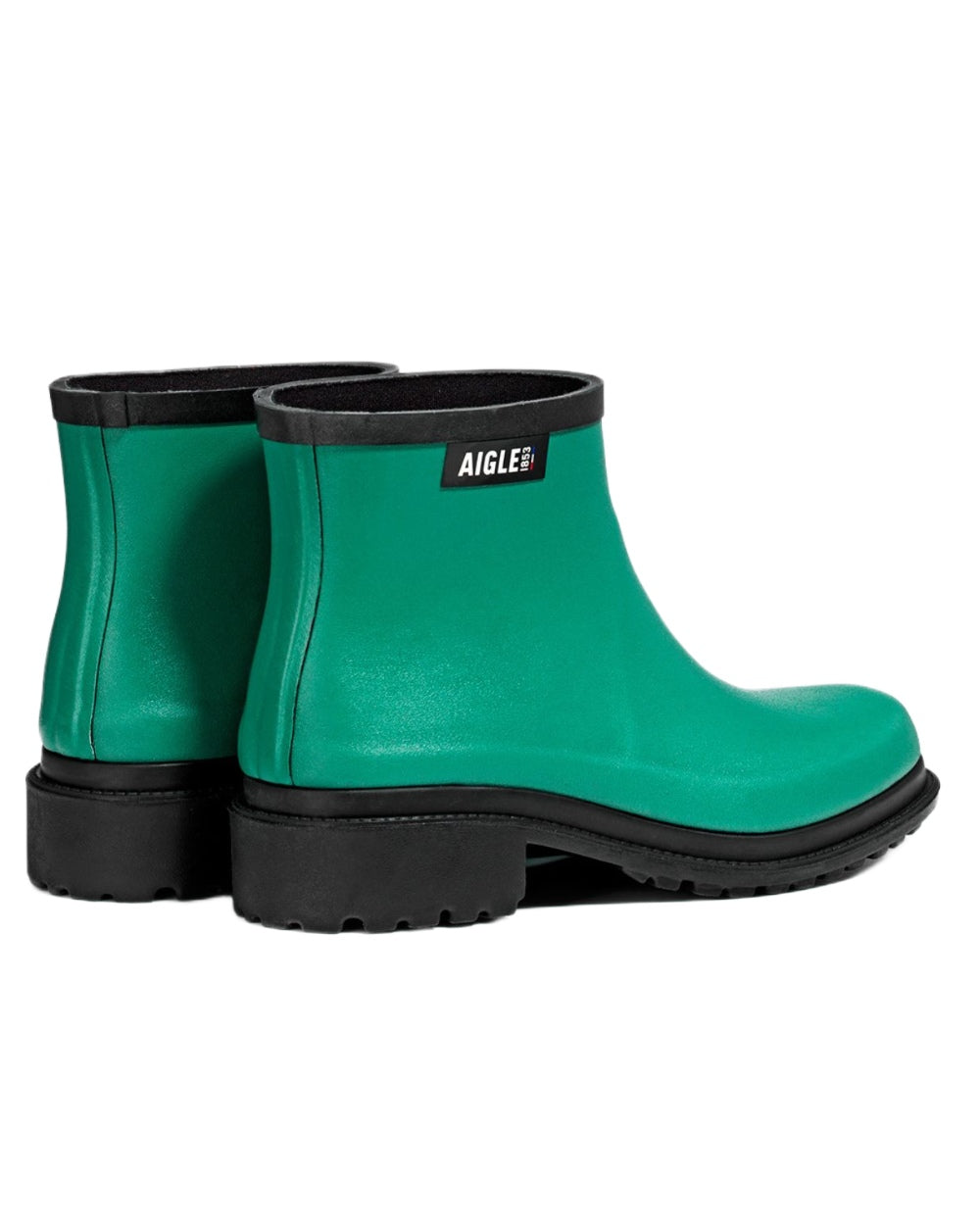 Alhambra FFL coloured Aigle Womens Fulfeel Low Rain Ankle Boots on white background 