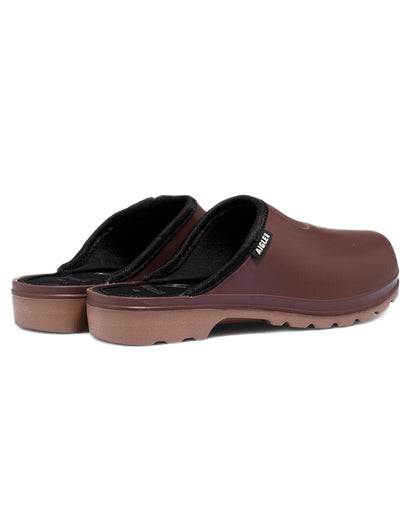 Sureau Miel coloured Aigle Womens Taden 2 Ultra-Light Clogs on white background 