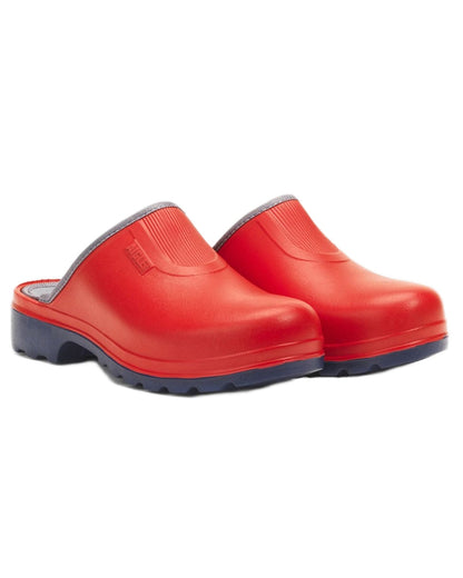 Sweet Dark Navy coloured Aigle Womens Taden 2 Ultra-Light Clogs on white background 