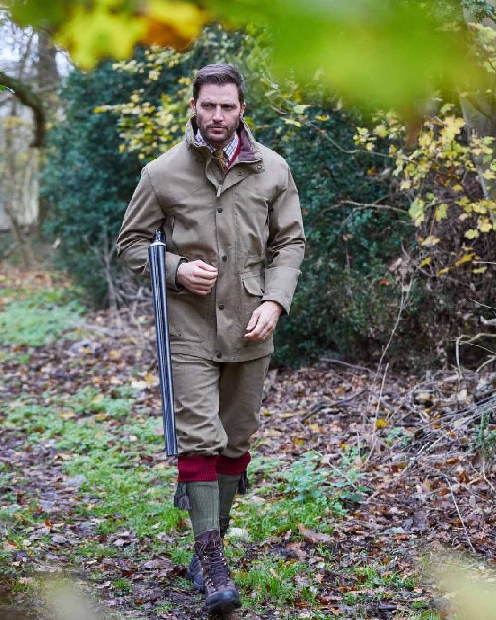 Aspen Coloured Alan Paine Axford Breeks on forest background 