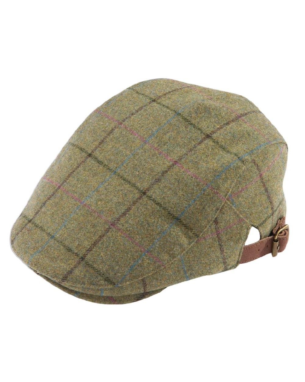 Lotus Combrook Adjustable Tweed Cap on white background 