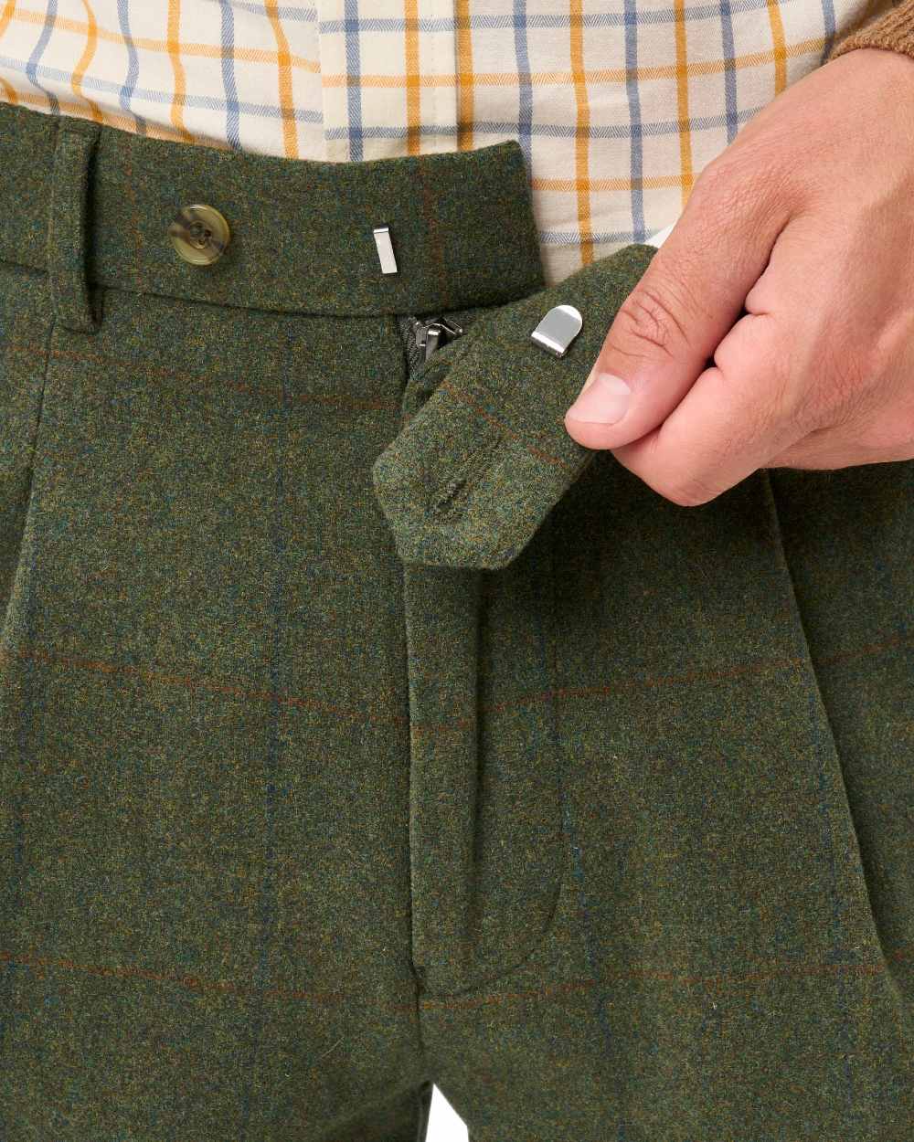 Mariner coloured Alan Paine Combrook Breeks on white background 