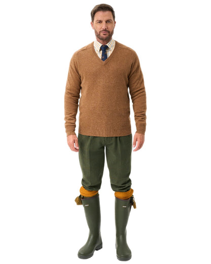 Mariner coloured Alan Paine Combrook Breeks on white background 