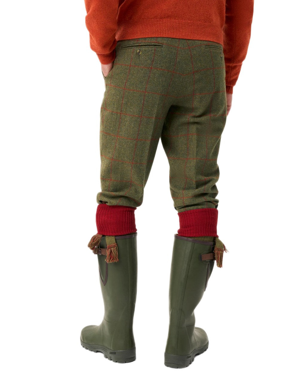Reed coloured Alan Paine Combrook Breeks on white background 