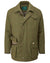 Alan Paine Combrook Tweed Waterproof Coat in Maple #colour_maple