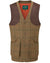 Alan Paine Combrook Tweed Shooting Waistcoat in Thyme #colour_thyme
