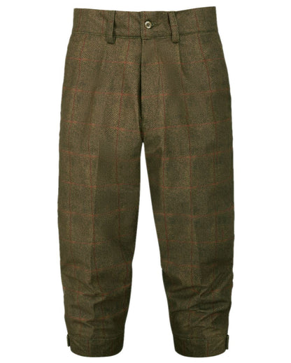 Oak Coloured Alan Paine Didsmere Mens Technical Tweed Breeks on white background 
