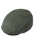 Alan Paine Rutland Waterproof Tweed Flat Cap in Fern #colour_fern