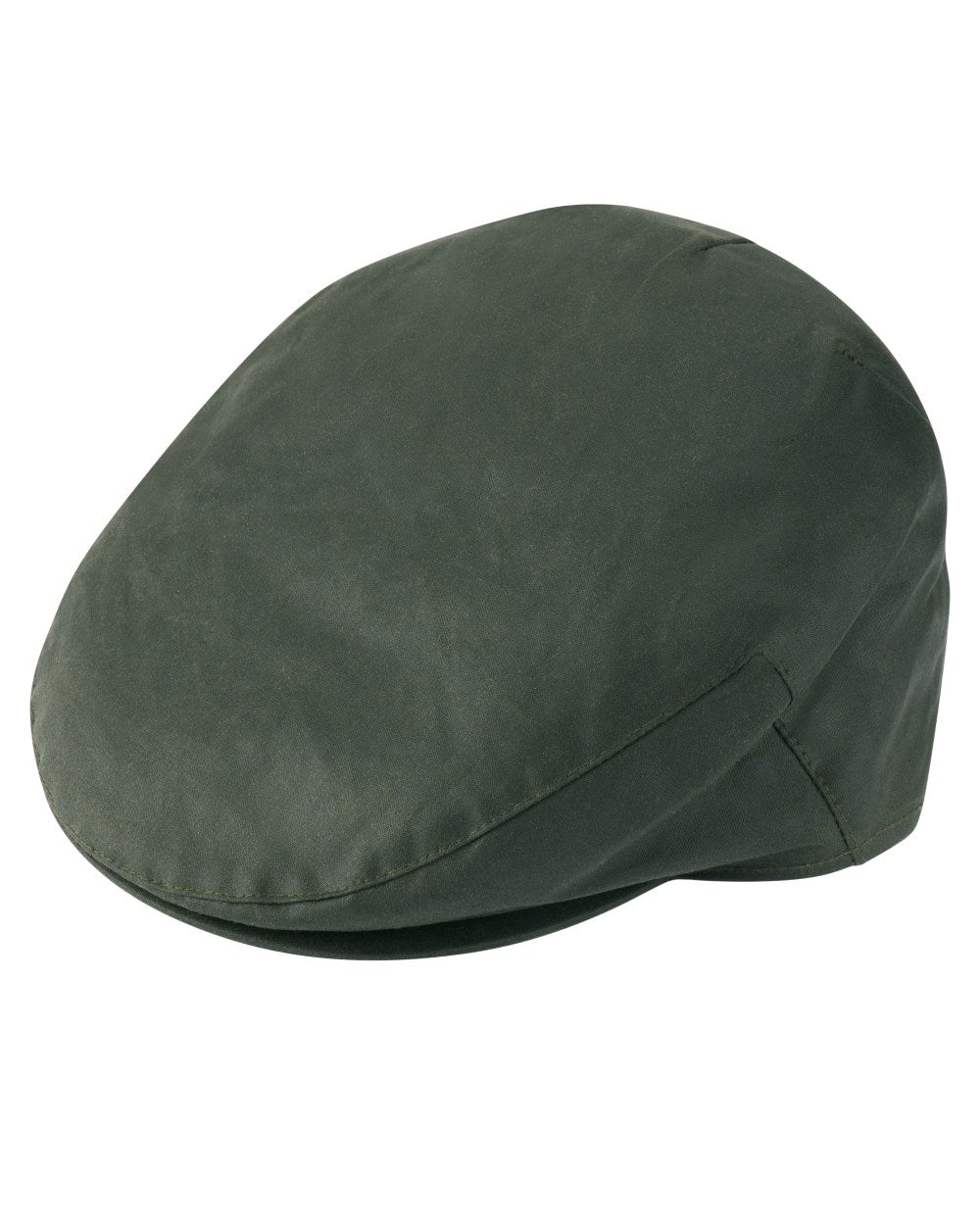Olive coloured Alan Paine Salcombe Wax Cap on white background 
