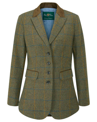Seabrook coloured Alan Paine Surrey Ladies Tweed Blazer on white background 