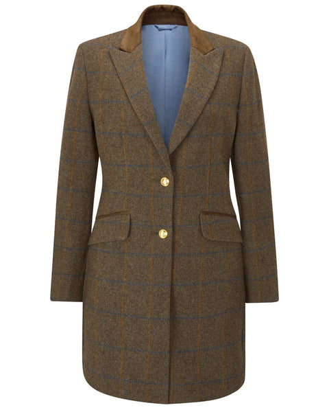 Alan Paine Surrey Mid-Thigh Tweed Coat – Hollands Country Clothing