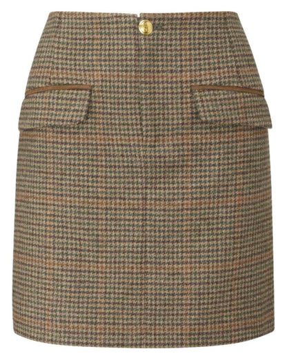 Sycamore Coloured Alan Paine Womens Surrey Skirt on white background 