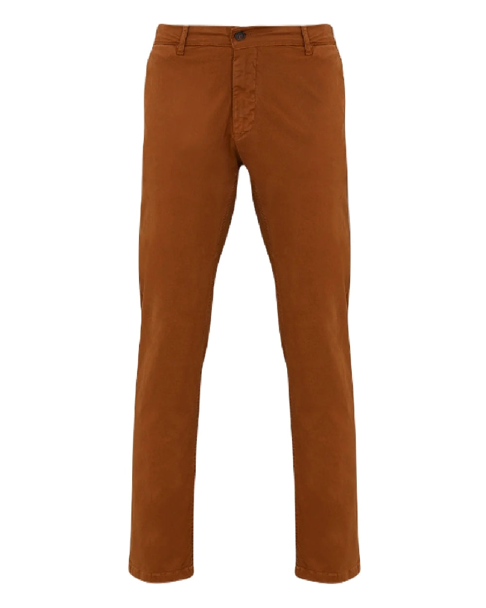 Alan Paine Bamforth Chino Trousers in Tobacco 