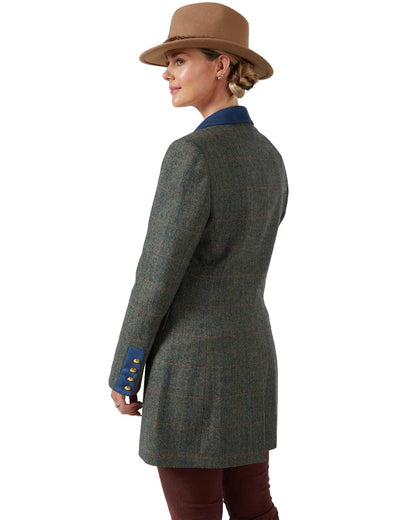 Alan Paine Combrook Ladies Mid Thigh Coat in Spruce 