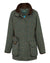 Alan Paine Combrook Ladies Tweed Coat in Spruce #colour_spruce