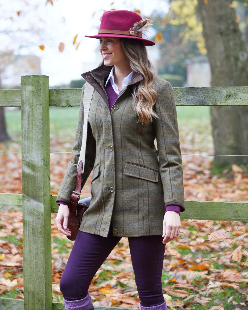 Alan Paine Combrook Ladies Tweed Field Jacket