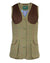 Alan Paine Combrook Ladies Tweed Shooting Waistcoat in Juniper #colour_juniper