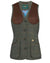 Alan Paine Combrook Ladies Tweed Shooting Waistcoat in Spruce #colour_spruce