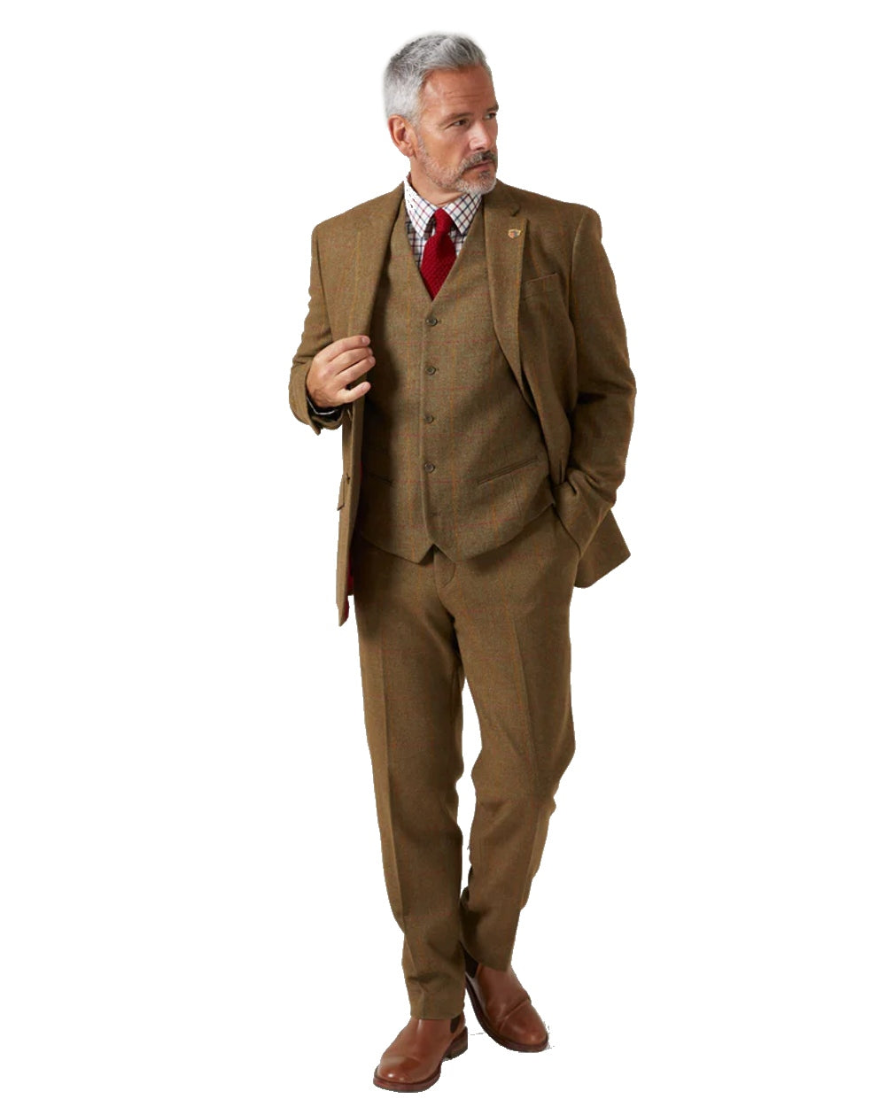 Alan Paine Combrook Mens Trousers in Hawthorn 