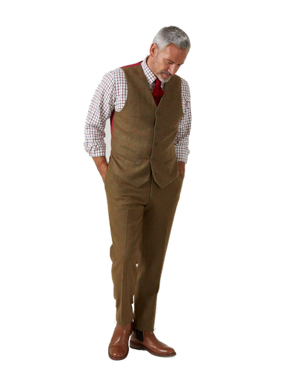 Alan Paine Combrook Mens Trousers in Hawthorn 