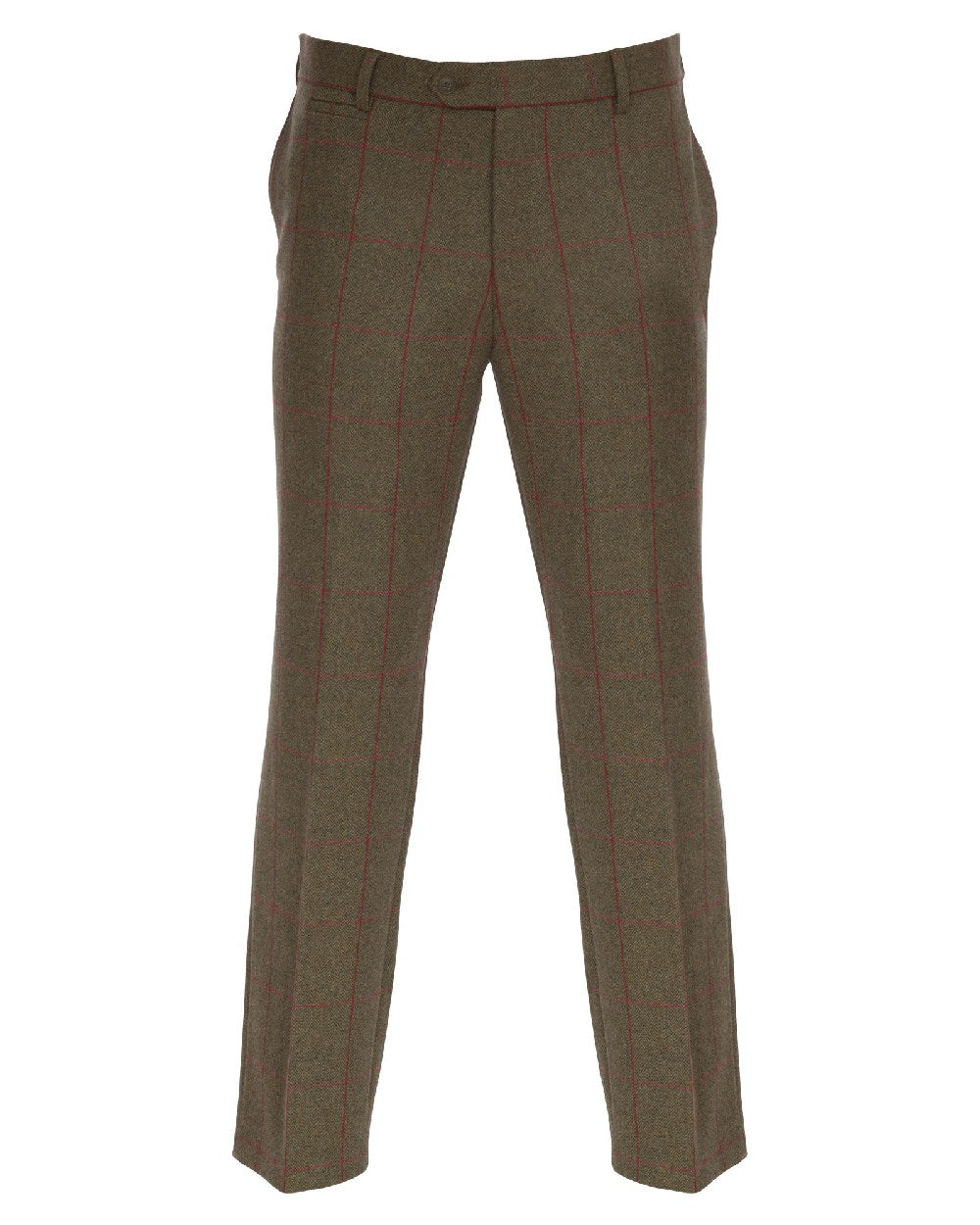 Alan Paine Combrook Mens Trousers in Sage 